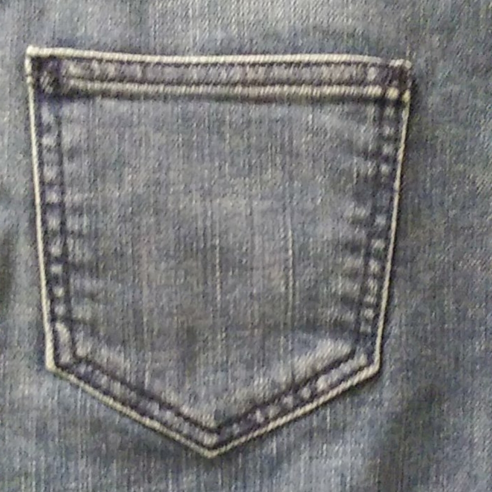 NWOT H&M Denim Button Up Dress Dark Wash - Picture 6 of 8